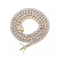 Look and feel fabulous with the sparkling classic Tennis Chain. The perfect gift. Water and Tarnish Resistant 18k Gold or Platinum Plated 5A CZ stones 16” Tennis Chain Necklace, Hip Hop Bling, Tennis Chain, Gems Bracelet, Diamond Tennis Bracelet, Tennis Necklace, Bracelet Collection, Star Pendant, Necklace Sizes