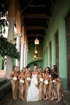 a group of women standing next to each other