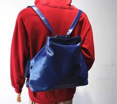 Material: PU Texture: Soft Closed: Zipper Size: 16.54"L x 5.51"W x 13.39"H in; It is enough to hold daily stuffs including cell phones, sunglasses, wallet, key etc. Baldric: Adjustable shoulder strap Cell Phones, Leather Shoulder Bag, Size 16, Shoulder Strap, Navy Blue, Key, Shoulder Bag, Wallet, Sunglasses