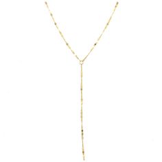 Twinkle Lariat Y Necklace• Yellow Gold Plated• 17" Long• 11" Drop Lariat Necklaces With Satellite Chain For Gifts, Adjustable Lariat Drop Necklace With Clavicle Chain, Adjustable Delicate Chain Lariat Choker, Yellow Gold Delicate Lariat Necklace, Adjustable Single Strand Long Drop Necklace, Adjustable Y-shape Lariat Necklace, Backdrop Necklace With Long Drop And Adjustable Chain, Adjustable Yellow Gold Long Drop Lariat Necklace, Adjustable Delicate Long Drop Chain Necklace