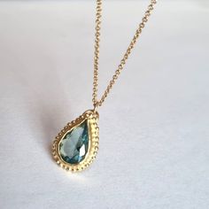 This 14k gold filled Blue Topaz necklace was designed in an antique style, with a bright Turquoise colored pendant in a teardrop shape. The gemstone birthstone necklace is handmade and delicate and the Blue Topaz is lab made. The gold Blue necklace is a great birthstone necklace for mom and the perfect gift for December birthdays. Dimensions: Pendant height is 0.7 inches and it is 0.47 inches wide. This pendant necklace is available in multiple lengths. Please choose on checkout. Materials: The Blue Topaz necklace available both in 14 karat gold filled or sterling silver. The necklace is also available in 9k or 14k solid gold. Shop more: You may want to see these set of matching gold Blue Topaz earrings: https://www.etsy.com/listing/515901617/garnet-earrings-teardrop-earrings-gold?ref=shop Gold Drop Necklace With Birthstone Teardrop Pendant, Gold Teardrop Pendant Necklace With Birthstone, Elegant Gold Drop Birthstone Necklace, Gold Drop Necklace With Birthstone, Gold Birthstone Drop Necklace, Yellow Gold Teardrop Birthstone Necklace, Elegant Turquoise Teardrop Pendant Drop Necklace, Gold Drop Birthstone Necklace With Gemstone, Yellow Gold Teardrop Gemstone Drop Necklace