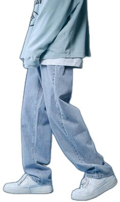 Hip Hop Style Full-length Jeans For Spring, Baggy Wide Leg Hip Hop Jeans, Oversized Wide Leg Hip Hop Jeans, Oversized Wide-leg Hip Hop Jeans, Trendy Baggy Light Wash Bottoms, Trendy Light Wash Baggy Bottoms, Trendy Oversized Light Wash Bottoms, Casual Baggy Wide Leg Jeans, Casual Cotton Wide-leg Cargo Jeans