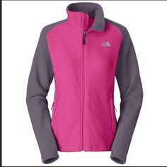 New With Tags The North Face Women’s Rdt 300 Fleece Jacket Colors: Passion Pink / Greystone Size: Small A New Heavyweight, Rapid-Drying Fleece Jacket Designed To Be Worn Alone Or Layered On Active Adventures In Colder Conditions. New Flashdry Technology Embedded Into The Fleece Works With Your Body To Improve Dry Time And Breathability In A Revolutionary Way. Alpine-Style Color Blocking On Select Colors. Bone-Chilling Damp Weather Has Met Its Match: The North Face Women's Rdt 300 Khumbu Fleece J Tnf Jacket, Northface Fleece, North Face Womens, Fleece Jacket Womens, North Face Fleece, Women's Jackets, Womens Fleece, Jacket Design, North Face Women