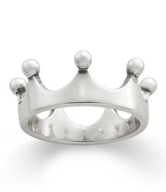 Shop for James Avery Sterling Silver Princess Crown Ring at Dillard's. Visit Dillard's to find clothing, accessories, shoes, cosmetics & more. The Style of Your Life. Silver Princess Crown, Princess Crown Ring, James Avery Rings, Crown Ring Princess, James Avery Charms, Crown Aesthetic, James Avery Jewelry, Silver Crown, Crown Ring