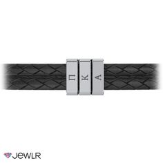 Celebrate brotherhood and success with this modern bracelet featuring engravable sterling silver vertical bars. This braided leather double wrap bracelet is available in three sizes and is secured with a stainless steel snap-lock clasp for just the right fit. Personalize by choosing up to 3 bars to engrave with the Greek letters of your fraternity house. Fraternity House, Modern Bracelet, Modern Bracelets, Vertical Bar, Double Wrap Bracelet, Snap Lock, Greek Letters, Fraternity, Braided Leather