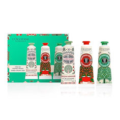 Amazon.com: L'Occitane 3-Piece Festive Hand Cream Trio: Gift Holiday Hand Creams Featuring Nourishing Shea Butter and Almond Oil, With Floral and Fresh Scents : Beauty & Personal Care Lavender Hand Cream, Hand Cream Gift Set, Fresh Scents, Shea Butter Hand Cream, Stocking Stuffers For Women, Hand Creams, Holiday Calendar, L Occitane, Holiday Gift Sets