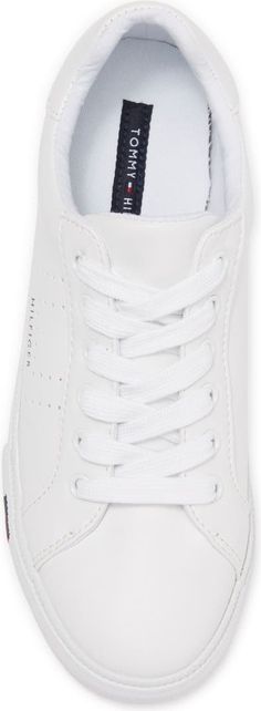 Tommy Hilfiger Classic Low Top Sneaker (Women) | Nordstromrack White Lace-up Sneakers With Textured Sole, White High-top Synthetic Sneakers With Textured Sole, White Synthetic High-top Sneakers With Textured Sole, White Platform Sneakers For Light Sports With Textured Sole, Synthetic Platform Sneakers For Light Sports With Laces, Tommy Hilfiger Sneakers With Rubber Sole And White Sole, Tommy Hilfiger Sneakers With White Rubber Sole, Tommy Hilfiger Sneakers With Rubber Sole, Tommy Hilfiger Sporty Sneakers