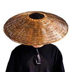 PRICES MAY VARY. This traditional handmade hat is 19 inches wide and 3 inches high. Made of 100% bamboo. One size fits most adults.Men's and women's hats for adults, teenagers and older children. This straw hat a mesh keeps the hat from touching your head, air can circulate, so there is a bit of airflow in there to help keep you cooler. Ancient swordsman knight Japanese swordsman role play props. This hat can shield you from the sun, and it can even shield your shoulders from the sun.When do not Hmong Women Hat, Japanese Swordsman, Samurai Hat, Japanese Hat, Hat Cosplay, Play Props, Concept Car Design, Hat Handmade, Women's Hats