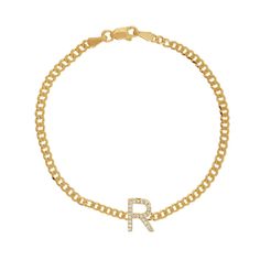 We love this 14k yellow gold diamond initial Cuban link bracelet! A great piece to wear solo or to stack The Cuban links are 3mm & the diamond initial is 7mm Cuban Link Bracelet, Cuban Bracelet, Cuban Link, Jewelry Gold, White Diamonds, Link Bracelets, Diamond White, Gold Diamond, Gold Jewelry