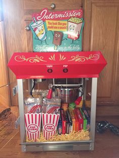 Bingo prize to make movie night at home extra special Movie Night Silent Auction Basket, Movie Night Auction Basket, Bingo Raffle Basket Ideas, Movie Night Basket Ideas Silent Auction, Best Raffle Prizes, Raffle Prize Ideas For Adults, Movie Night Basket Ideas, Social Prizes