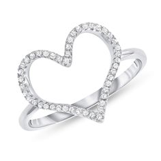 Heart Diamond Ring, Diamond Heart Ring, Heart Diamond, Open Heart, Diamond Heart, Diamond Clarity, Hair And Nails, Colored Diamonds, Natural Diamonds