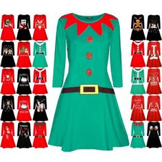 Great shopping ideas for Womens Christmas Xmas Ladies Elf Santa's Little Helper Belt Costume Swing Dress, Stunning Womens Dresses Christmas Costume Party Holiday Dress With Long Sleeves, Christmas Long Sleeve Holiday Dress For Costume Party, Christmas Costume Party Dress With Long Sleeves, Long Sleeve Christmas Holiday Dress For Costume Party, Green Long Sleeve Christmas Dress, Long Sleeve Holiday Dress For Christmas Party, Green A-line Mini Dress For Winter, Green Winter Costume Party Dress, Holiday Long Sleeve Costume Party Dress