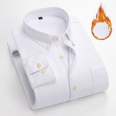 Season:Fall  Winter,Winter; Fabric:65%Cotton 35%Polyester,Cotton; Sleeve Length:Long Sleeve; Look After Me:Washable,Machine wash; Gender:Men's; Style:Comfortable,Business,Formal,Casual,Basic,Smart Casual; Tops Type:Button Down Shirt,Collared Shirt,Fleece Shirt,Oxford Shirt,Dress Shirt; Occasion:Work,Casual,Daily,Wedding,Back to Office,Weekend; Fit Type:Slim; Pattern:Graphic Prints; Neckline:Square Neck; Special Size:Normal; Front page:FF; Bust:; Length:; Shoulder Width:null; Fit US Size:null; Fi Oxford Shirt Men, Weekend Work, Style Comfortable, Winter Fabric, Long Sleeve Tops Casual, Formal Casual, Business Formal, Winter Clothing, Collared Shirt