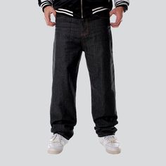 Introducing our 2023 Autumn Collection hip-hop back embroidery men's jeans the perfect combination of modern style and street cool!Why You'll Love It: Street Style: Step out in style with these street-cool jeans, perfect for any cool and casual occasion. Embroidered Details: Stand out from the crowd with the intricate embroidery on the back pockets, adding a unique touch to your look. Baggy Silhouette: The loose silhouette of the jeans offers unbeatable comfort and freedom of movement. Mid-Waist Embroidery Men, Back Embroidery, Urban Trends, Black Jeans Men, Autumn Collection, Street Style Trends, Embroidered Details, Intricate Embroidery, 2023 Autumn