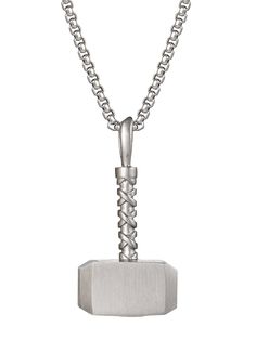 an image of a hammer pendant on a chain