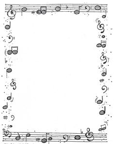 an old sheet music with musical notes and numbers in the middle, vintage line drawing or engraving