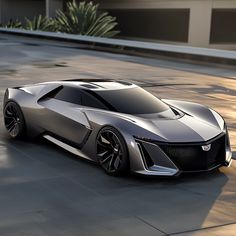 an artistic rendering of a futuristic sports car