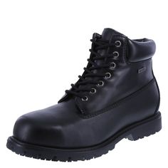 Men's Buster Waterproof Steel Toe Boot - Black - C218997ZNGX - Men's Shoes, Work & Safety  #WorkSafety #Men's #Shoes # #Work #& #Safety Black Slip-resistant Waterproof Boots For Streetwear, Black Waterproof Lace-up Boots With Reinforced Toe, Black Casual Work Boots For Outdoor Work, Casual Black Work Boots For Outdoor Work, Black Slip-resistant Winter Work Boots, Black Slip-resistant Work Boots For Winter, Winter Black Slip-resistant Work Boots, Black Steel Toe Waterproof Boots For Outdoor, Black Waterproof Boots With Reinforced Toe For Streetwear