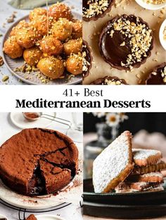 41+ Best Mediterranean Desserts And Sweets Desserts Photos, Unique Recipes Desserts, Pizzelle Recipe, Cranberry Dessert, Easy Mediterranean Diet Recipes, Gourmet Dinner, Homemade Pastries, Diet Desserts