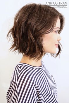 Summer hair Textured Bob Square Face, Trendy We Fryzurach, Shoulder Length Hair, Short Bob Hairstyles, Mirror Mirror, Hair Dye