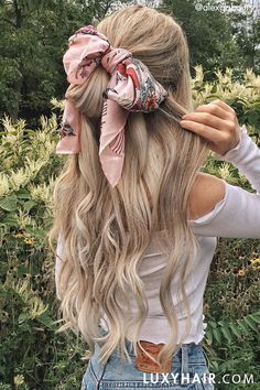 Hair Ext, Luxy Hair Extensions, Luxy Hair, Bow Hairstyle, Brown Blonde Hair, Long Blonde