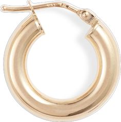 Classic Small Hoop Huggie Earrings In 14k Gold, Classic 14k Small Hoop Jewelry, Classic Small Hoop Jewelry Stamped 14k, Classic 14k Huggie Hoop Earrings, Bony Levy, In Italy, Hoop Earrings, Nordstrom, Yellow Gold