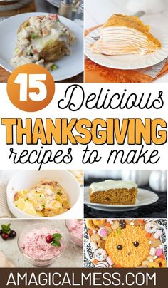 the top 15 delicious thanksgiving recipes to make