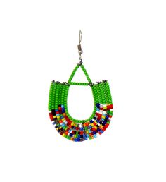 Hand- crafted by women of the Maasai tribe in rural Kenya, these bright and colorful, Maasai bead dangle earrings are fun and lightweight! | Hand- crafted by women of the Maasai tribe in rural Kenya, these bright and colorful, Maasai bead dangle earrings are fun and lightweight! The Story Behind the Art: Maasai beadwork embodies the whole of Maasai culture representing beauty, strength, tradition, warriorhood, social status and their deep love and devotion for their cattle. The age old artform i Maasai Culture, Bead Dangle Earrings, Social Status, Maasai, Delivery Gifts, Deep Love, Beaded Dangle Earrings, Beaded Dangles, Flower Gift