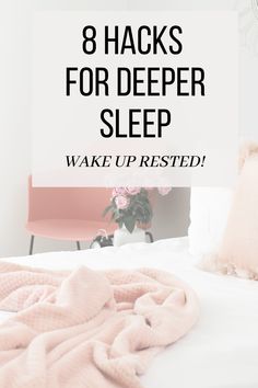 How do you improve your sleep quality and make sure you get the deep sleep you need each night? Check out these 8 better sleep tips. Better Quality Sleep, Sleep Quality Improve, How To Sleep Comfortably, Better Sleep Routine, Help Me Sleep Ideas, How To Get The Best Sleep Of Your Life, How To Get Better Sleep At Night, How To Improve Sleep Quality, How To Get Deep Sleep