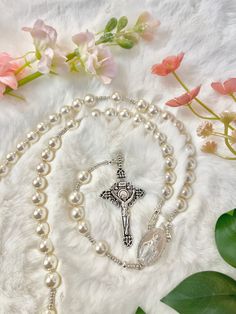 Custom Rosary Personalized Handmade Rosary for Wedding Communion Baptism Gift for Party Favor Catholic Birdal Rosary Pearl Rosary White - Etsy Silver Cross Rosary For Wedding, Elegant Silver Rosary For First Communion, Silver Pearl Rosary For First Communion, Silver Wedding Rosary With 8mm Beads, Silver Wedding Rosary With Round Beads, Wedding Silver Pearl Rosary, Adjustable Silver Pearl Rosary, Elegant Silver Wedding Rosary, Silver Rosary For Baptism