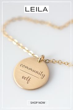 Inspirational quote jewelry, quote necklace, Inspirational Necklace.   #leilajewelry #inspirationaljewelry #jewelry   #motivationaljewelry #inspirationaljewelry Inspirational Personalized Gold Jewelry, Gold Charm Necklaces With Engraving Option For Everyday, Gold Charm Necklace With Engraving Option, Gold Name Necklace With Engraving For Mother's Day, Personalized Symbolic Necklaces For Everyday, Personalized Inspirational Yellow Gold Necklaces, Personalized Inspirational Yellow Gold Necklace, Inspirational Personalized Yellow Gold Necklace, Gold Custom Necklace With Engraving Option