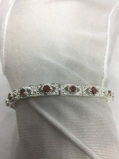 Vintage Bohemian Red Garnet Bracelet 925 Sterling Silver
https://www.etsy.com/listing/550198257/vintage-bohemian-red-garnet-bracelet-925 Garnet Heart, Blue Topaz Bracelet, Vintage Jewelry Sets, Garnet Bracelet, Silver Prices, Vintage Jewels, Deep Colors, Vintage Bohemian, Red Garnet