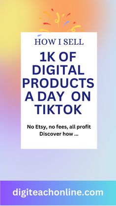 sell digital products on tiktok What To Sell, Digital Entrepreneur, Business Ideas, Digital Products, Business Owner, Business Tips, Media Marketing, Online Courses, Social Media Marketing