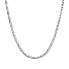 Refined and luxurious, this necklace is the perfect addition to your wardrobe. Its timeless design calls back to the 80s, while providing a modern update to a classic silhouette. Wear this versatile piece to celebrate unique variations of traditional jewelry. Style that presents boundless opportunities to style it your way. Stainless steel so luminous that it rivals the stars. Details: Adjustable chain length: 16" + 2" extender Stainless Steel 100% Eco-Friendly; No Nickel, Chromium and Lead Wate Formal Clavicle Snake Chain Necklace, Formal Silver Chain Choker Necklace, Elegant Silver Link Choker, Modern White Gold Clavicle Chain Necklace, Modern Formal Necklaces With Adjustable Chain, Elegant Everyday Necklace With Snake Chain, Classic White Gold Choker Necklace, Modern Metal Necklaces For Formal Occasions, Elegant Herringbone Chain Choker Necklace