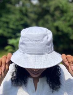 "new york city." flipped embroidered bucket hat. Unisex. One size. 100% Cotton Twill hat with thread embroidery. White embroidery on 3 color options (Black, White, or Stone) Embroidered Bucket Hat, Thread Embroidery, Bucket Hats, White Embroidery, Cotton Twill, Caps Hats, Color Options, Bucket Hat, York City