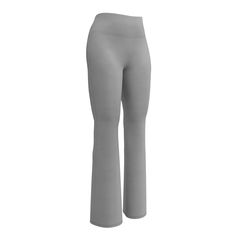 Nobel Gray Flare leggings Fitted Gray Tights For Pilates, Functional Compression Pants For Loungewear, Functional Compression Loungewear Pants, Modern Compressive Sports Bottoms, Modern Stretch Sports Bottoms, Versatile Full Length Gray Leggings, Gray Compressive Pants For Pilates, Modern Stretch Activewear With Elastane, Compressive Gray Pants For Pilates