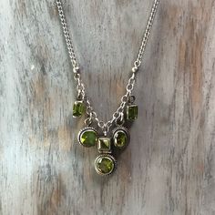 Rare Vintage Find! Silver Dangle Necklace With Green Peridot Marked 925 On Some Of The Dangles Measures - 16.5” In Length Lovely & Delicate With A Bright Green Color Some Patina Is Present In Good Vintage Condition Ready To Ship Peridot Jewelry, Dangle Necklace, Charm Necklace, Silver Jewelry, Vintage Silver, Vintage Jewelry, Easter Jewelry, Spring Jewelry, Summer Necklace, Beach Jewelry, Green Stones, Semi Precious Stones, Gifts, Anniversary, Bridal Jewelry, Wedding Peridot Necklace Silver, Summer Necklace Beach, Easter Jewelry, Dangle Necklace, Peridot Jewelry, Peridot Necklace, Jewelry Summer, Green Stones, Gifts Anniversary