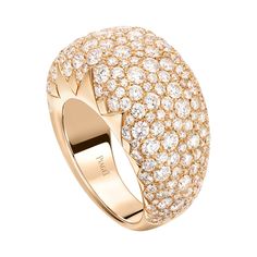 Piaget Ring, Luxury Diamond Rings, Piaget Jewelry, Luxury Jewelry Store, Rose Gold Diamond Ring, Pave Diamond Ring, Luxury Diamonds, Gold Diamond Ring, Rose Gold Diamonds