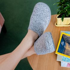 These slippers are comfortable, soft, and more supportive than similarly priced options. They’re not made with animal products, but synthetic fleece is less breathable than wool, so they may cause sweaty feet. Liner Socks, Women's Slippers, Womens Fleece, White Elephant Gifts, Pullover Men, Mens Slippers