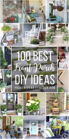 the words 100 best front yard diy ideas