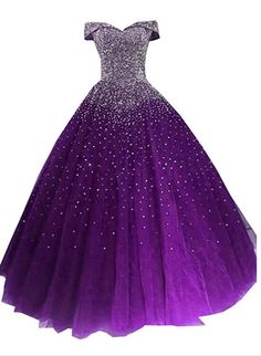 Glam Sequins Off the Shoulder Ball Gown Sweetheart Gowns Purple Floor-length Ball Gown For Quinceanera, Purple Fitted Gown For Quinceanera, Purple Quinceanera Dress With Fitted Bodice, Fitted Purple Gown For Quinceanera, Fitted Purple Dress For Quinceanera, Quinceanera Dress With Sweetheart Neckline For Banquet, Purple Sweetheart Neckline Evening Dress For Quinceanera, Purple Floor-length Quinceanera Dress For Prom, Purple Dress With Sweep Train For Quinceanera