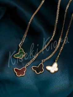 NOT GOLD PLATED, NOT GOLD FILLED! All our jewelry are stamped with a gold hallmark to certify the metal purity of the item. Product Details ☑14K SOLID GOLD ☑BUTTERFLY: 10x12MM ☑CHAIN LENGTH: ~42CM or ~45CM ☑CHAIN THICKNESS: ~1MM Matching Bracelet: https://www.etsy.com/listing/1492577126/14k-solid-gold-mother-of-pearl-white 💓Tarnish resistant and sweat resistant  💓Hypoallergenic, made without lead, nickel and cadmium Gold Information *9K gold is 9 parts pure gold or 37.5% pure. *10K gold is 10 Formal Rose Gold Stainless Steel Necklace, Yellow Gold Stainless Steel Necklace, Dainty Yellow Gold Plated Necklace, Gift Necklaces With Plating, Luxury Gold Stainless Steel Necklace, Gold Jewelry With Delicate Stainless Steel Chain, Delicate Chain Stainless Steel Gold Jewelry, Elegant Yellow Gold Stainless Steel Charm Necklaces, Gold Stainless Steel Jewelry With Delicate Chain