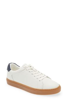 A classic low-profile sneaker with suede trim and a solid rubber outsole pairs perfectly with low-key, casual outfits. Leather upper/synthetic lining and sole Imported | Nordstrom Jace Sneaker Everyday Lace-up Skate Shoes With Contrast Sole, Casual High-top Sneakers With Vulcanized Sole, Everyday Lace-up Skate Shoes With Vulcanized Sole, Casual Plain Toe Sneakers With Vulcanized Sole, Classic Skate Shoes With White Gum Sole, Modern Leather Skate Shoes With Contrast Sole, Everyday Low-top Skate Shoes With White Sole, Everyday Low-top Skate Shoes With Contrast Sole, Classic Round Toe Skate Shoes For Everyday