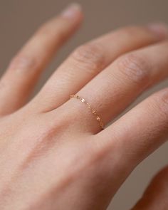 Dainty 14k Gold Midi Rings With Diamond Cut, Delicate 14k Gold Filled Midi Rings Simple Design, Delicate 14k White Gold Midi Rings, Dainty Gold Plated Midi Rings For Wedding, Delicate Tiny 14k Gold Midi Rings, Minimalist Tarnish Resistant Chain Ring For Wedding, Delicate Tiny Jewelry In Recycled Gold, Delicate 14k Gold Filled Tarnish Resistant Rings, Minimalist Gold Sterling Silver Chain Ring