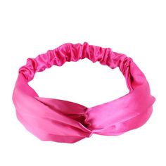 Stylish & protective FULL SATIN TWIST HEADBAND. Style your hair in seconds and protect it with this wide band. Elastic back, easy to wear. Will fit any adult head size. Made from a beautiful soft, vibrant satin fabric.Care instructions: Wash on cold with similar colors, cold (or hand wash), and hang to dry. Do not tumble dry.******MEASUREMENTS*****Headband: Stretches 20-25 inches around the head. RETURNS: Due to the intended use, there are no returns on hair accessories- but if there’s an issue with your item please contact me and I’ll try my best to resolve it :) Satin Headband, Turban Headwrap, Satin Roses, Bandana Hairstyles, Twist Headband, Polyester Satin, Twist Hairstyles, Head Wrap, Pink Satin