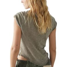 Free People loves creating elevated basics, and we love the Be My Baby Short-Sleeve Shirt as a layering piece or solo style. U. S.-grown cotton gives this baby tee an eco-friendly edge. Washed Crew Neck T-shirt For Layering, Cotton Crew Neck Muscle Tee For Fall, Fall Cotton Crew Neck Muscle Tee, Fall Crew Neck Cotton Muscle Tee, Basic Washed Cotton Top, Fitted Cotton Muscle Tee For Layering, Crew Neck Tops With Frayed Hem For Layering, Crew Neck Top With Frayed Hem, Casual Cotton Muscle Tee For Fall