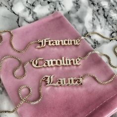 Necklaces Gothic Custom Box Chain Necklace KHLOE JEWELS Custom Jewelry 14k Gold Initial Necklace, Letters Wedding, Gold Leaf Necklace, Jewelry Gothic, Men Birthday, Gold Letter Necklace, Chain Women, Box Chain Necklace, English Letters