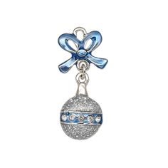 Spread holiday cheer with themed jewelry featuring this festive ornament charm embellished with clear crystals. "Pewter" (zinc-based alloy) charms are detailed with colorful enamel for fun holiday designs. Fire Mountain Gems, Themed Jewelry, Clear Crystals, Holiday Design, Clear Crystal, Jewelry Supplies, Holiday Cheer, Holiday Fun, Silver Plate