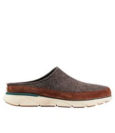 #LLBean: Men's Downeast Clogs, Wool Casual Winter Clogs With Textured Sole, Casual Wool Clogs For Winter, Casual Clogs With Textured Sole For Outdoor, Comfortable Winter Clogs With Textured Sole, Outdoor Winter Clogs With Cushioned Footbed, Casual Winter Mules With Cushioned Footbed, Wool Slippers With Cushioned Footbed For Winter, Comfy Clogs With Cushioned Footbed, Casual Winter Clogs With Textured Footbed