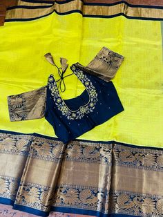 Lyte Weight Pattu Saree Blouse pattu Blouse kuppadam Tissue Pattu Saree Blouse saree Blouse yellow Saree Blouse black Blouse-silk Saree - Etsy Designer Yellow Sets With Motifs, Yellow Tissue Silk Sets For Transitional Season, Designer Yellow Slub Silk Blouse Piece, Traditional Yellow Blouse With Zari Work, Yellow Blouse With Zari Work In Traditional Drape, Designer Yellow Choli With Motifs, Yellow Chanderi Blouse For Puja, Yellow Blouse With Traditional Drape For Diwali, Festive Yellow Chanderi Blouse